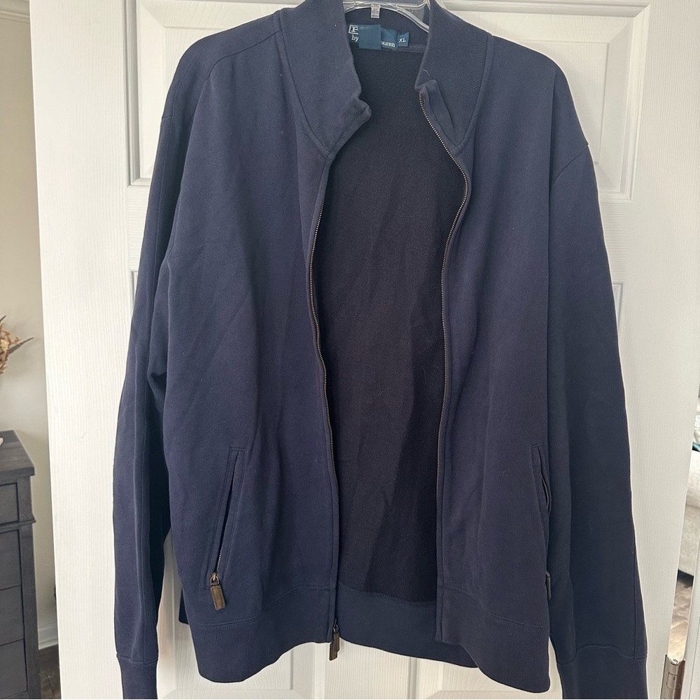 Polo by Ralph Lauren Navy Zip Up Jacket